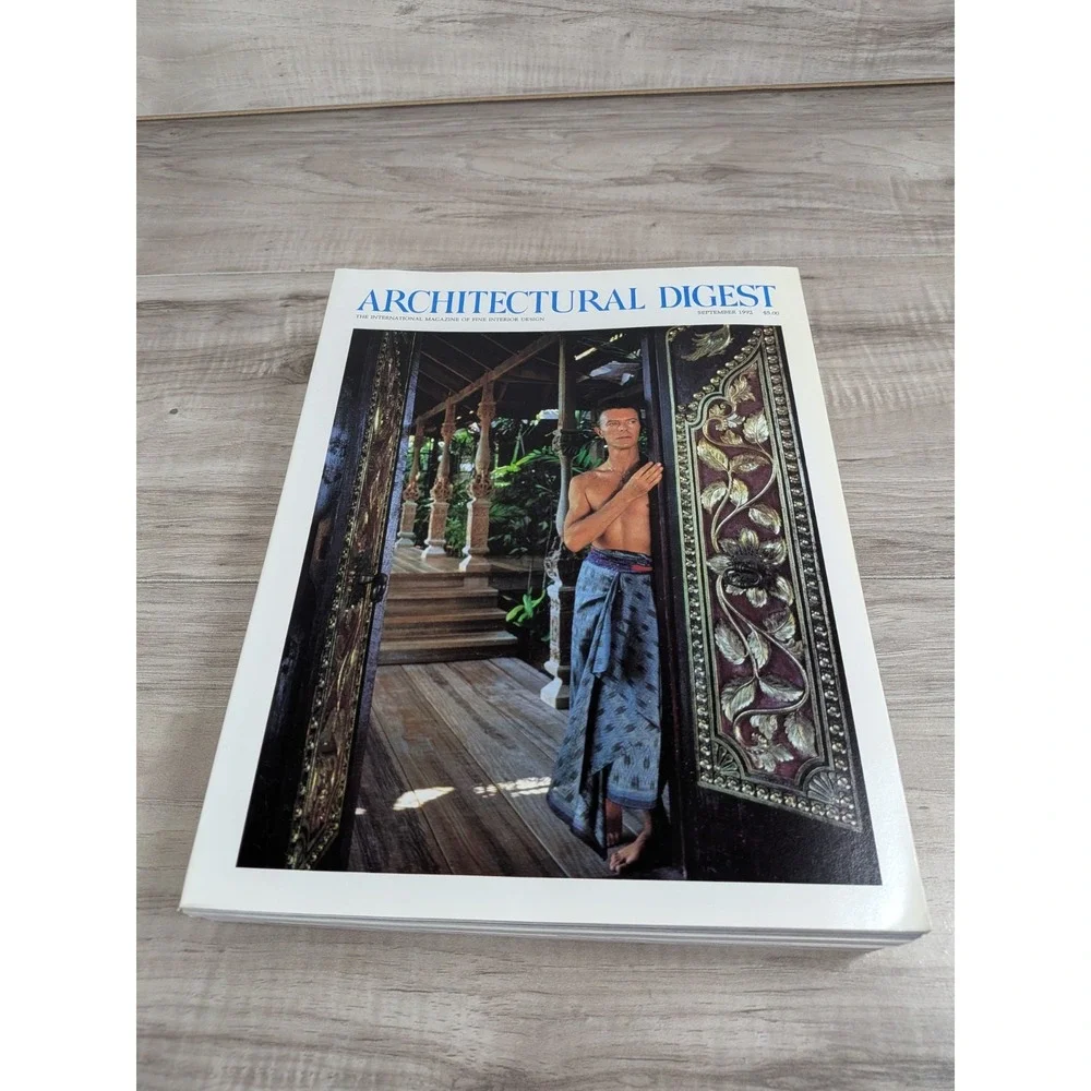 ARCHITECTURAL DIGEST MAGAZINE Year 1992 90s LOT OF 5